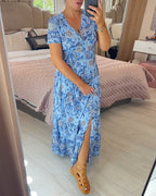 Mia | Women's Floral Boho Maxi Dress