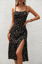 Pascal | Women Floral Sleeveless Summer Boho Midi Dress