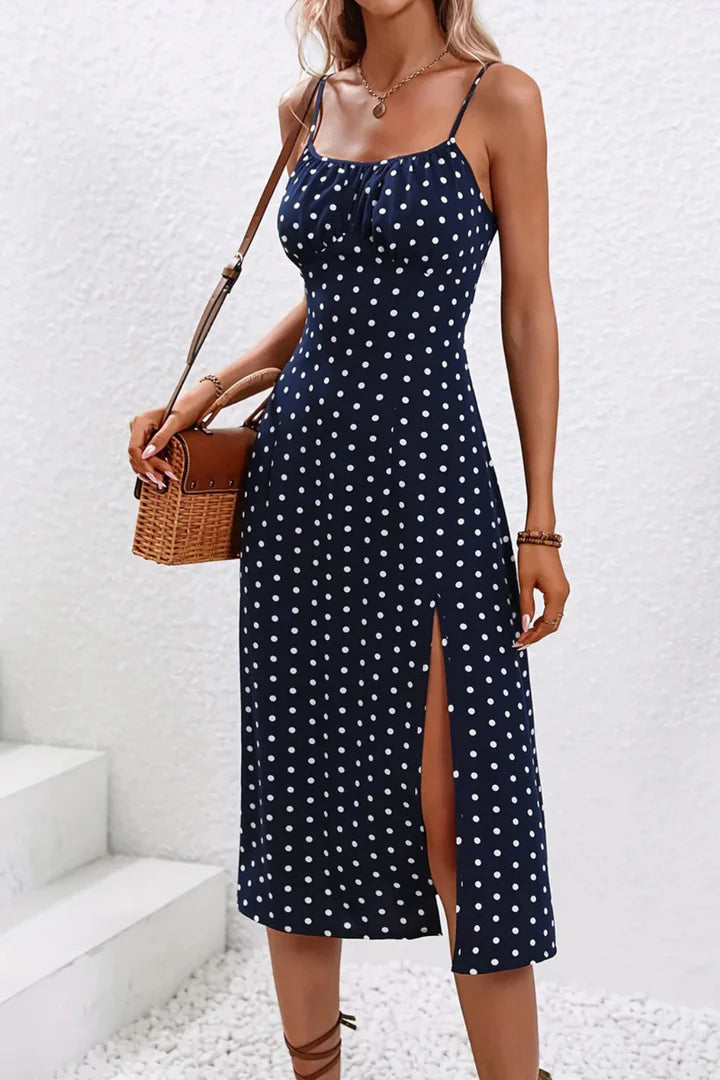 Lisa | Women Floral Sleeveless Summer Boho Midi Dress