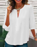 Alice | Women's Elegant Pintuck Blouse