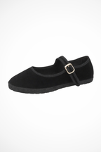 Lilian | Women Round Toe Buckle Strap Mary Jane Ballet Flats