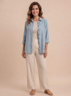 Becky | Women's Relaxed Linen Shirt