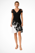 Helene | Women Lace Sleeve Midi Wedding Guest Dress