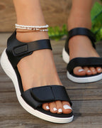 Cara | Women's Elegant Leather-Look Sandal
