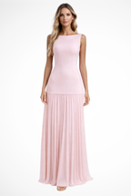 Elene | Women Elegant Pleated Formal Maxi Dress