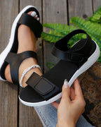 Cara | Women's Elegant Leather-Look Sandal
