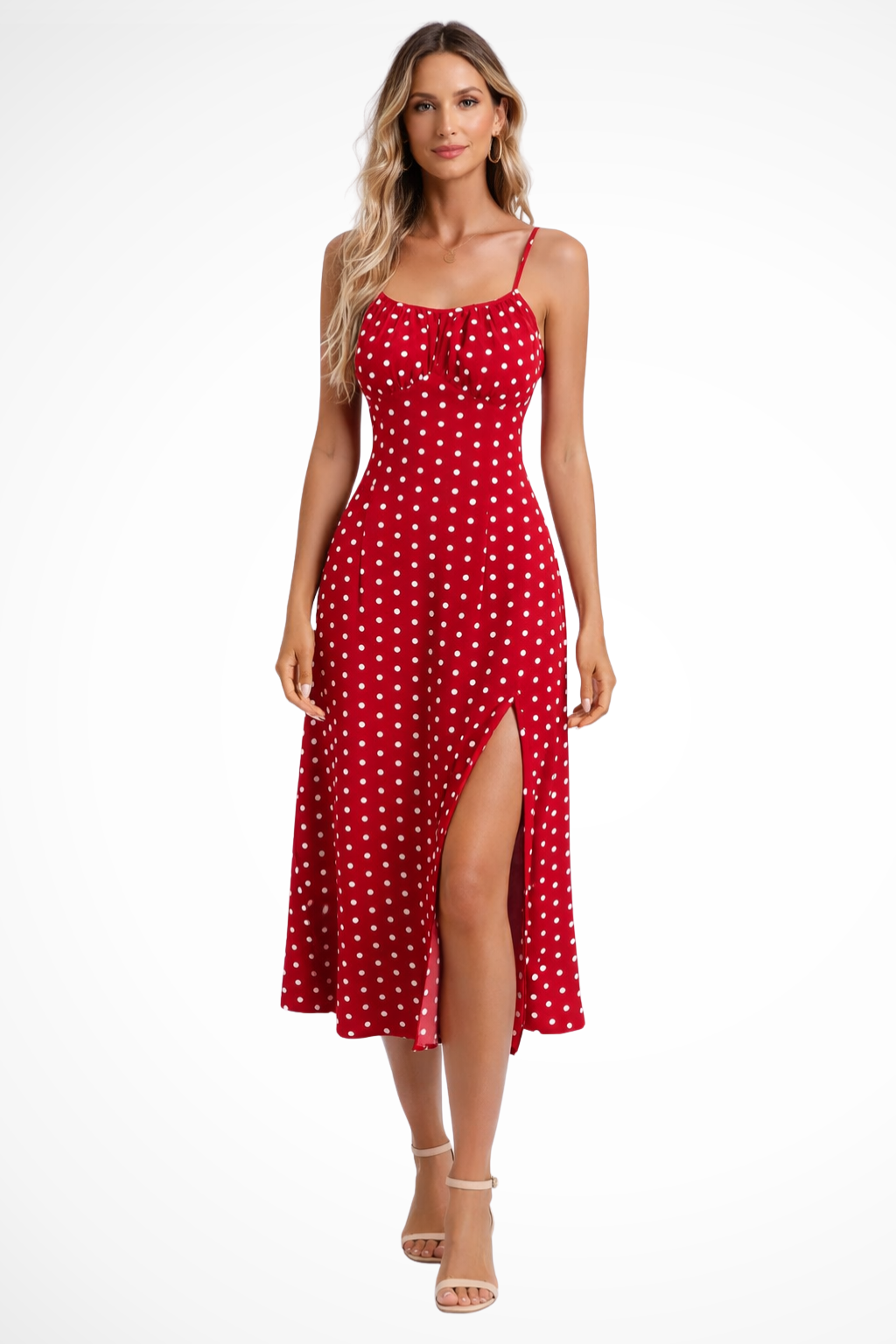 Pascal | Women Floral Sleeveless Summer Boho Midi Dress