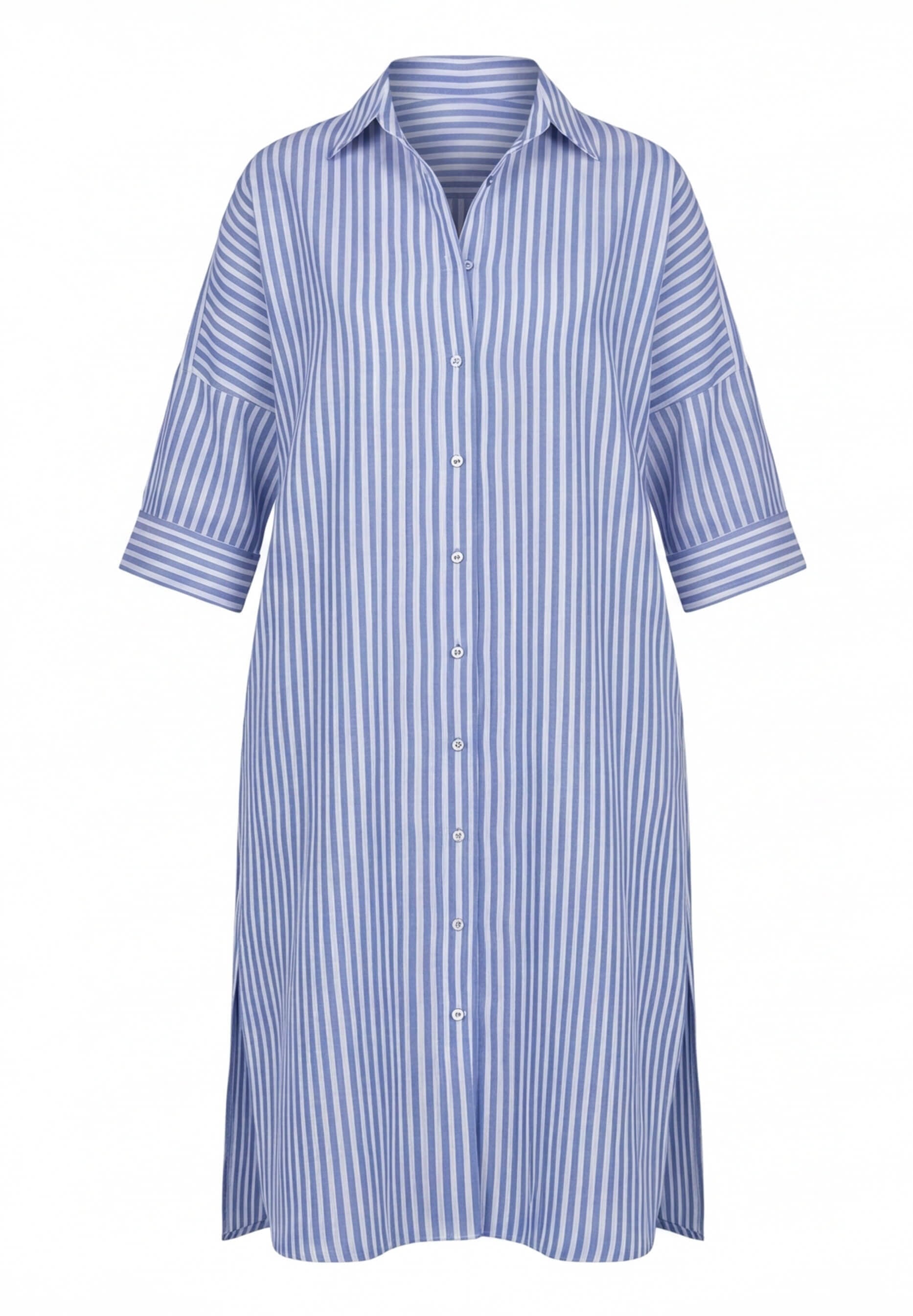 Jenny | Women's Striped Maxi Shirt Dress