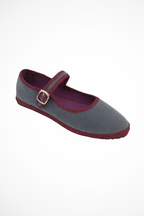 Lilian | Women Round Toe Buckle Strap Mary Jane Ballet Flats
