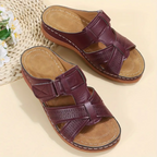 Rosa | Women's Velcro Cut-Out Comfort Sandal