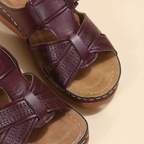 Rosa | Women's Velcro Cut-Out Comfort Sandal