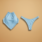 Sharon | Women's High Neck Cut Out Swimsuit