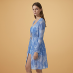 Grace | Women's Tie Dye Kimono & Bikini Set