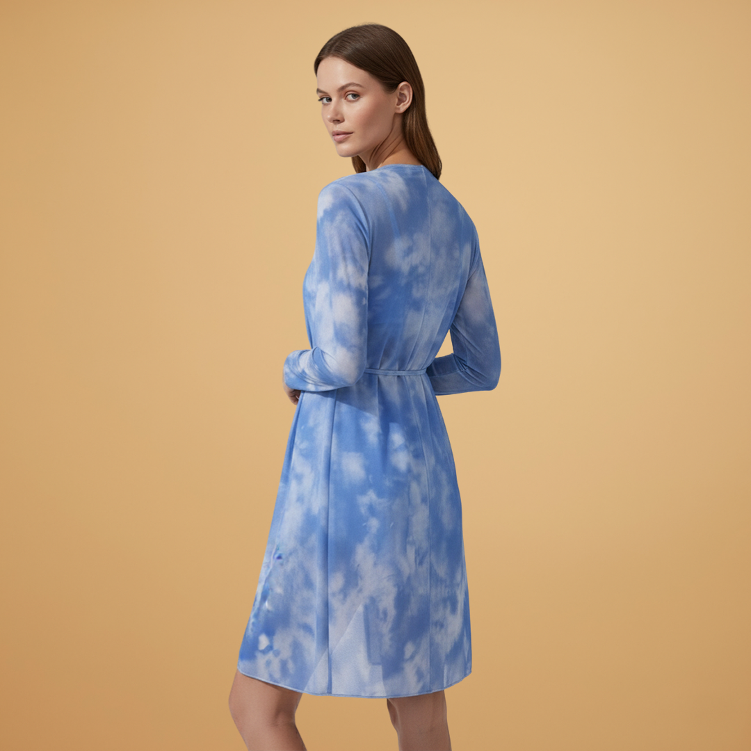 Grace | Women's Tie Dye Kimono & Bikini Set