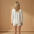 Holly | Women's Relaxed Linen Blazer & Shorts Set