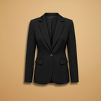 Ruby | Women's Oversized Single Button Notch Lapel Blazer