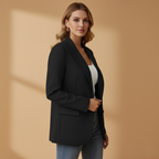 Ruby | Women's Oversized Single Button Notch Lapel Blazer