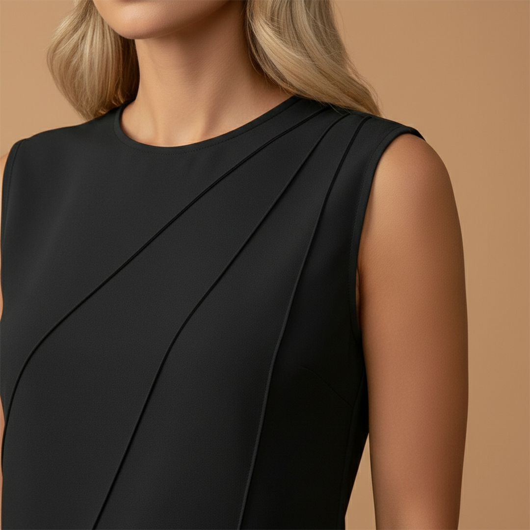 Lily | Women's Seam Detail Sleeveless Shell Top