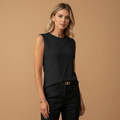 Lily | Women's Seam Detail Sleeveless Shell Top