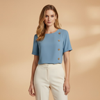 Sophie | Women's Button Detail Short Sleeve Blouse
