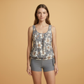 Daisy | Women's Floral Tankini & Short Set