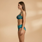 Holly | Women's Tropical Print Underwired Bikini Set