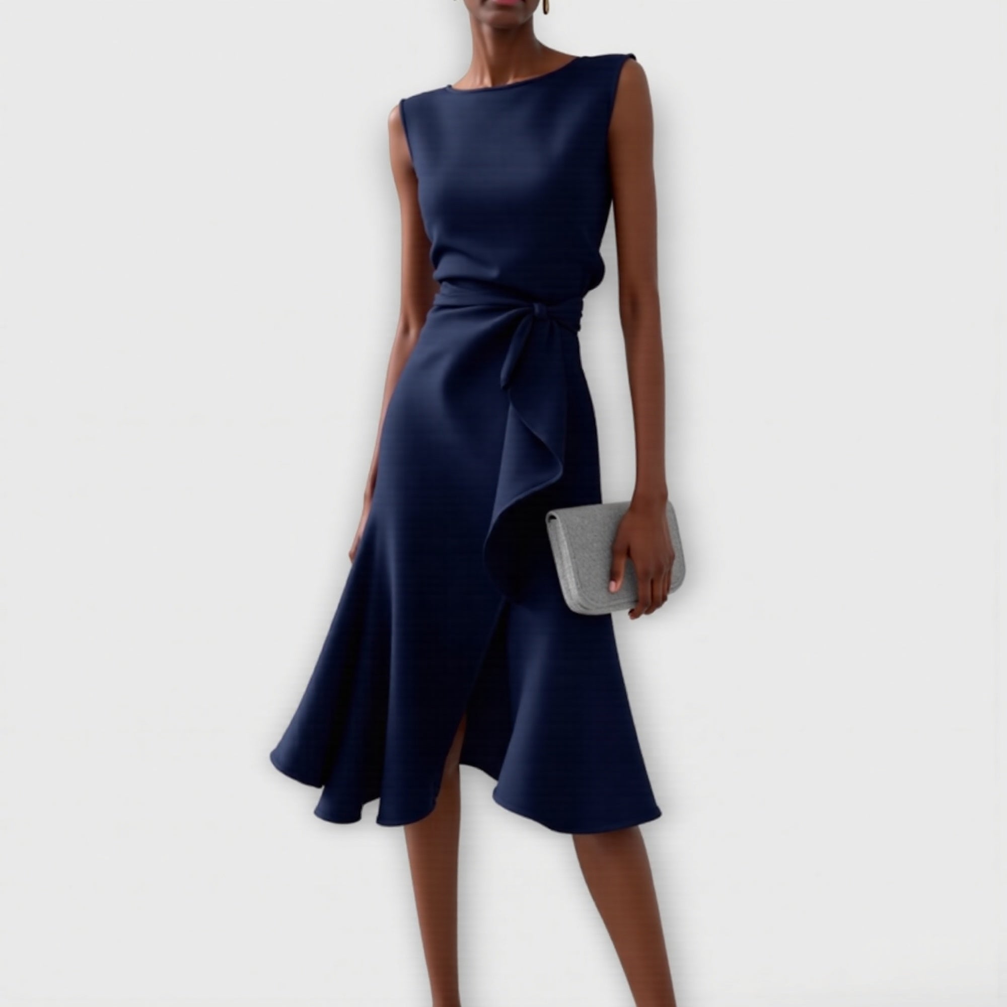 Celeste | Gathered Midi Dress