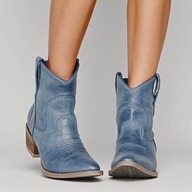 Catalina | Vintage Western Ankle Boots