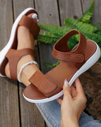 Cara | Women's Elegant Leather-Look Sandal