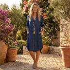 Jodie | Women's Relaxed Denim Shirt Dress