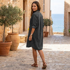 Jodie | Women's Relaxed Denim Shirt Dress