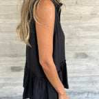 Grace | Women's Sleeveless Peplum Shirt