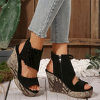Lucy | Women's Boho Wedge Sandal
