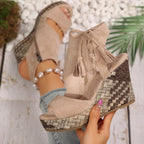 Lucy | Women's Boho Wedge Sandal