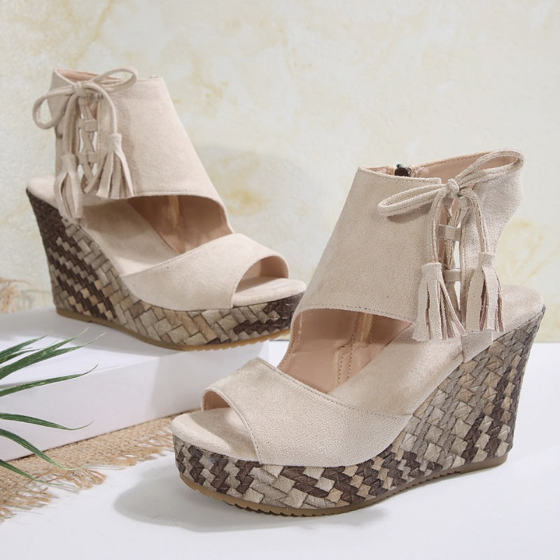 Lucy | Women's Boho Wedge Sandal