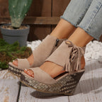 Lucy | Women's Boho Wedge Sandal