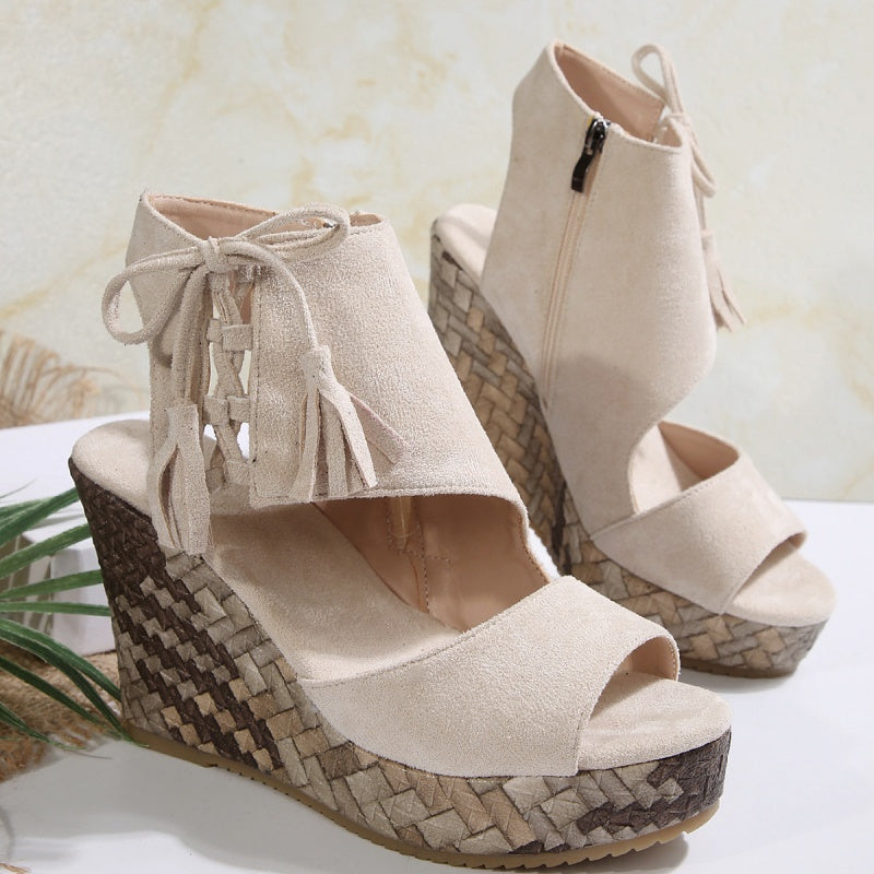 Lucy | Women's Boho Wedge Sandal