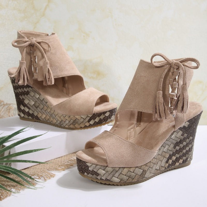 Lucy | Women's Boho Wedge Sandal